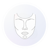 Convient à toutes les zones : visage, zone T, menton