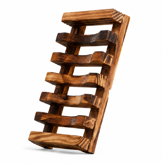 Soporte de madera natural de regalo