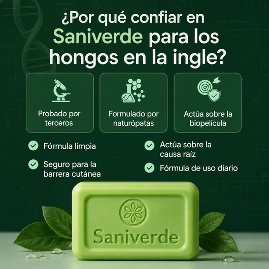 Saniverde Jabón Antifúngico