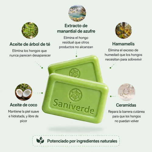 Saniverde Jabón Antifúngico