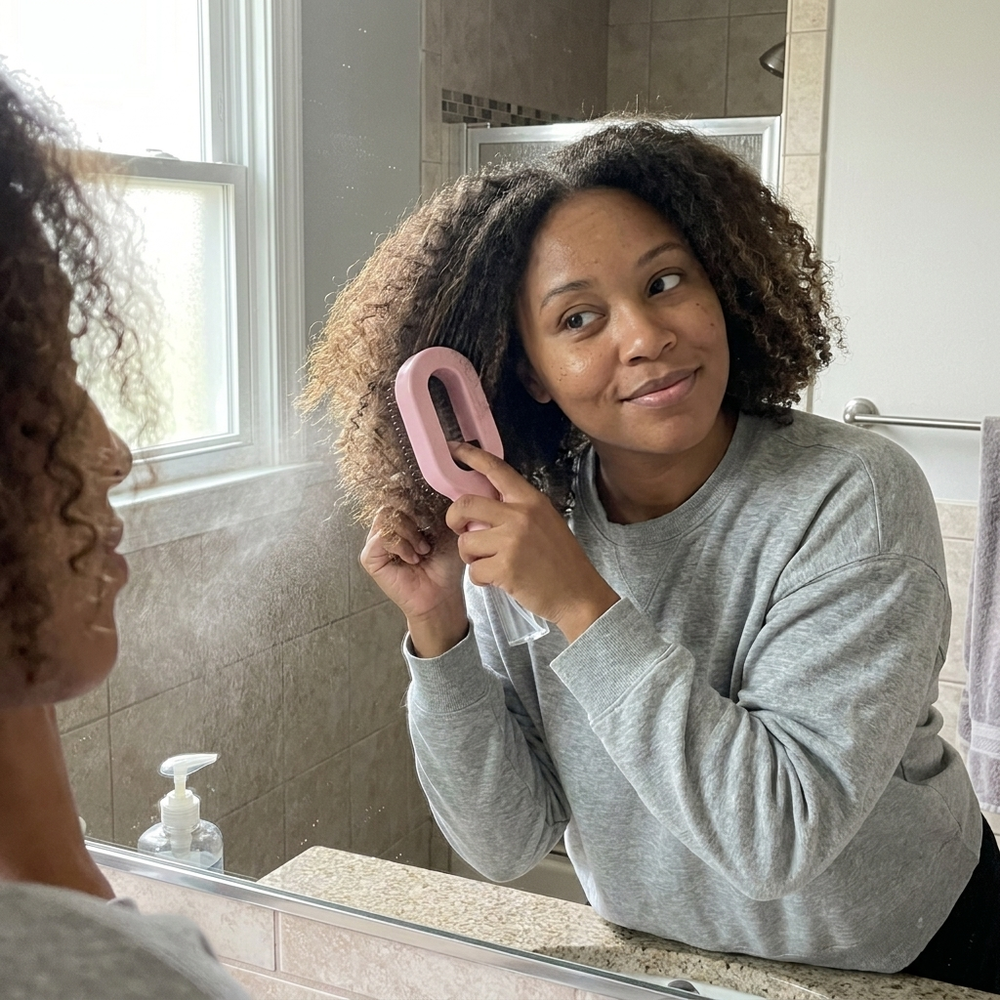 1. It’s Designed For Textured Hair Routines That Need Moisture Before Brushing