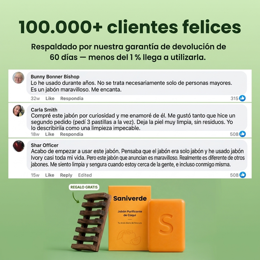 Jabón Purificante de Caqui